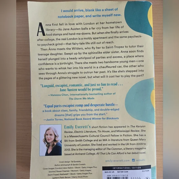 All That Life Can Afford by Emily Everett Paperback Novel - Picture 2 of 2